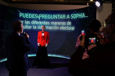 Sophia, IA para el proceso electoral del 4M