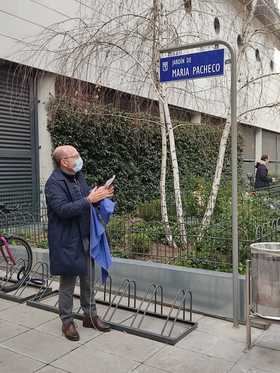 El distrito de Salamanca dedica unos jardines en Alcántara a la comunera de Castilla María Pacheco