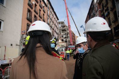 Robots para desmontar el edificio que explotó