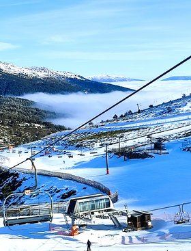 Valdesquí y Navacerrada abren este fin de semana, con más de 11,5 kilómetros de pistas para esquiar