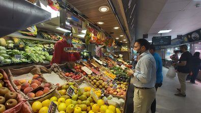 Visita de apoyo al mercado de Las Ventas