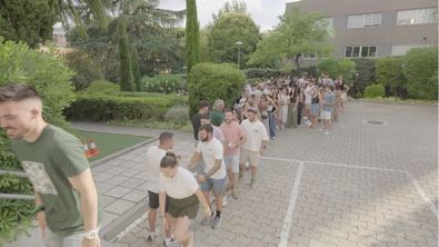 Durante la semana, los alumnos tienen la oportunidad de estudiar y convivir con miembros en activo de la Guardia Civil.