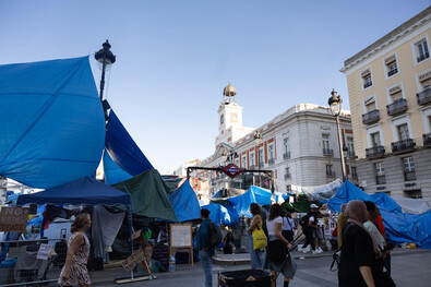 Los actos institucionales se mudan de Sol