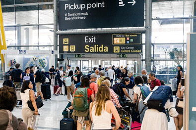 Barajas alcanza 6,5 millones de pasajeros
