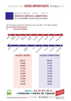 Los cementerios de Arganda del Rey tendrán limitado su aforo y amplían su horario de visitas