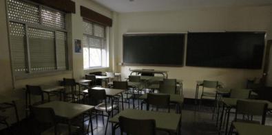 Esta aula es una ruina