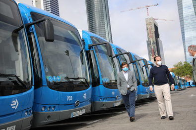 Los autobuses eléctricos llegan a Chamartín