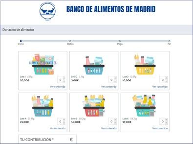 Banco de Alimentos ha iniciado una Operación Kilo Covid19 online, ante el riesgo de que se agoten sus reservas