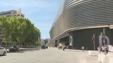 El TSJM suspende los parkings del Bernabéu