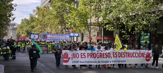 La movilización, que está vez recorrerá las calles de Tres Cantos, insistirá en el lema 'Ni tan grande, ni tan cerca', con el que reclaman que se tengan en cuenta los posibles impactos sobre el territorio, la calidad del aire, el tráfico pesado y la calidad de vida de los vecinos.