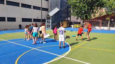 Campamento de verano, en Puente de Vallecas