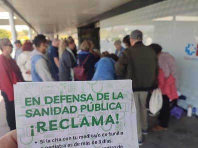 Denuncian un sistema sanitario "colapsado"