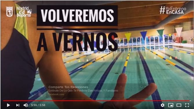 Vídeo de los trabajadores del polideportivo Luis Aragonés de Hortaleza