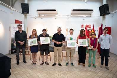 Inauguración del XX Certamen de Pintura Rápida en Vallecas