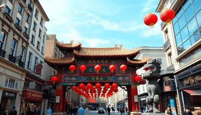 Los 'paifang' de Usera, listos en seis meses