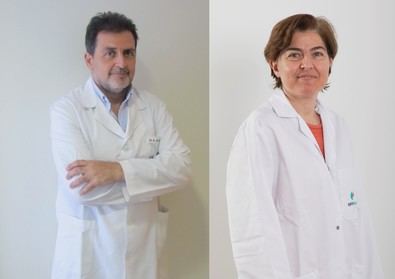 En la imagen, el Dr. Andrés Sacristán Juárez, jefe de Servicio, y la Dra. Pilar Viana Casado, jefa de Sección de Ginecología y Obstetricia del Hospital Universitario Ruber Juan Bravo 39.
