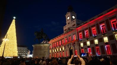 'Videomapping', como homenaje a la Constitución