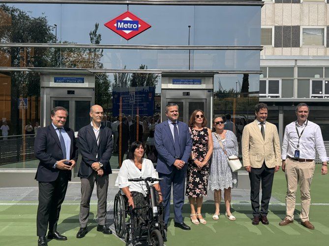 Actualmente, el 70% de las estaciones son accesibles, posicionando a Metro de Madrid como el más accesible de Europa.