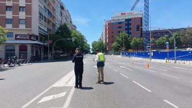 Cortes, por un escape de gas en Ventas