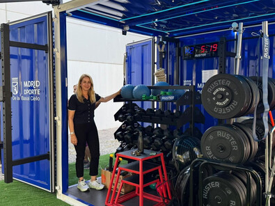 Un Cubo Gym en Ciudad Lineal, para entrenar al aire libre