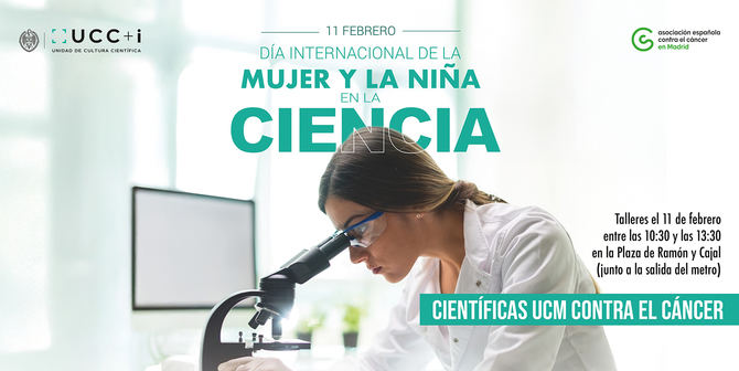 El 11 de febrero la salida del metro de Ciudad Universitaria acogerá un taller sobre oncogenes en la jornada 'Científicas UCM contra el cáncer'. Los asistentes también podrán ver una exposición sobre investigadoras en cáncer y participar en un 'escape room'.