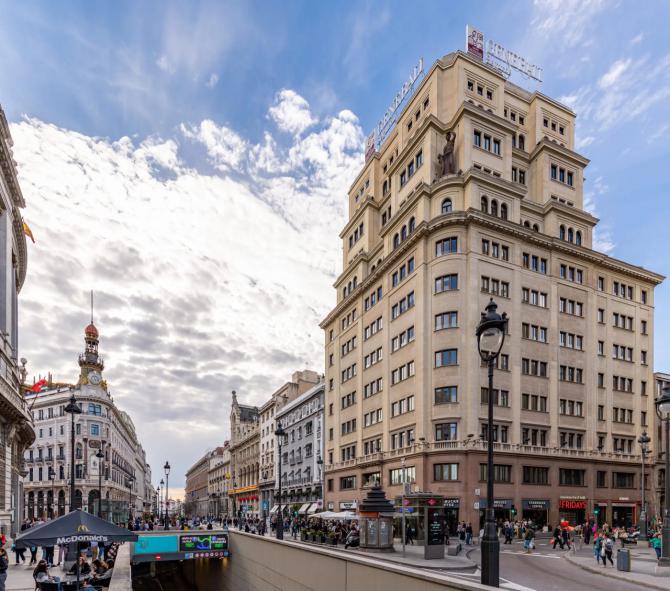 El edificio Generali de la calle de Alcalá se transforma en el primer hotel Radisson Collection de la capital, en 2027