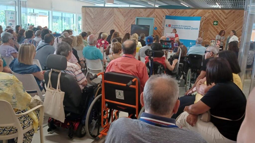 Madrid conmemora el Día Mundial de la ELA con un emotivo acto en el Centro de Atención Diurna para pacientes