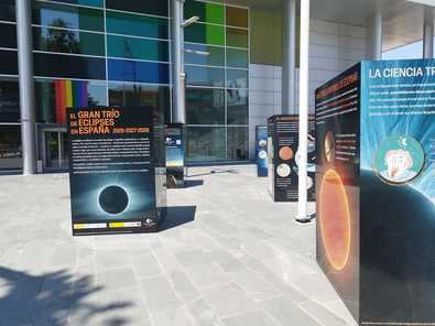 Exposición gratuita sobre eclipses, en Alcobendas