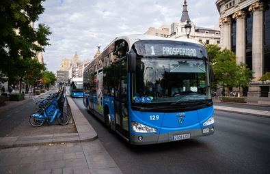 Los autobuses y bicimad, gratis dos jornadas