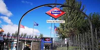 Refuerzo del Metro al 100% en la línea 8 por Fitur