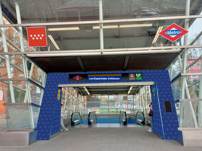 Cambio de nombres, en el Metro de Madrid