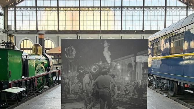 Con motivo del 60 aniversario de la película Doctor Zhivago, el museo inaugura una exposición con fotografías en gran formato, realizadas durante el rodaje en la estación de Delicias, que se podrá visitar hasta octubre.