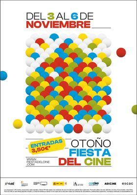 Del lunes 3 al jueves 6 de noviembre vuelve una nueva edición de la Fiesta del Cine, con las entradas a precio reducido.