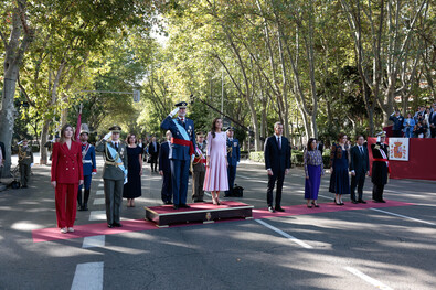Más de 4.000 militares desfilan en Madrid