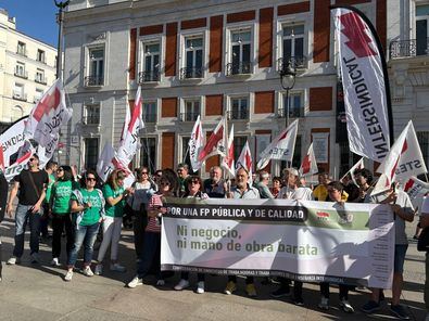 Protestas por una FP orientada "al mercado"