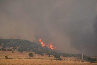 Incendio de nivel 1 en Colmenar Viejo