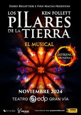 'Los pilares de la tierra. El musical' adapta la historia ambientada en la Inglaterra medieval y se centra en la construcción de una catedral en la ciudad de Kingsbridge, donde se cruzan las vidas de distintos personajes.