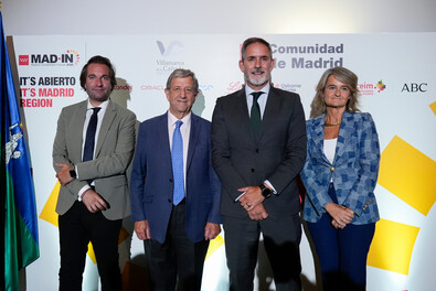 El viceconsejero de Vivienda, Transportes e Infraestructuras, Jose Maria Garcia, durante su particcipación en la tercera edicion del Madrid Investment Forum.