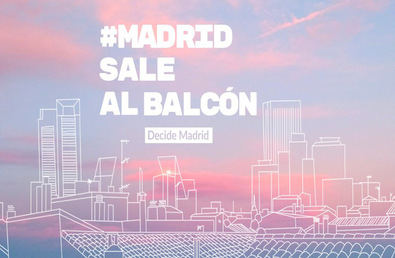 Madrid sale al balcón de la solidaridad