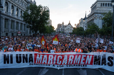 Madrid grita "Ni una Maricarmen más"