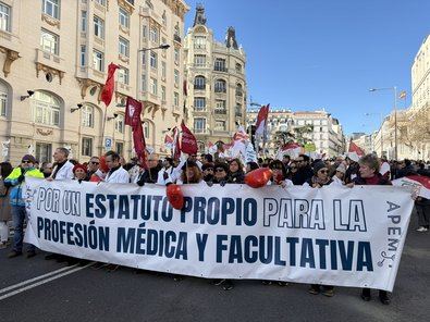 Los médicos vuelve a la huelga, hasta el viernes