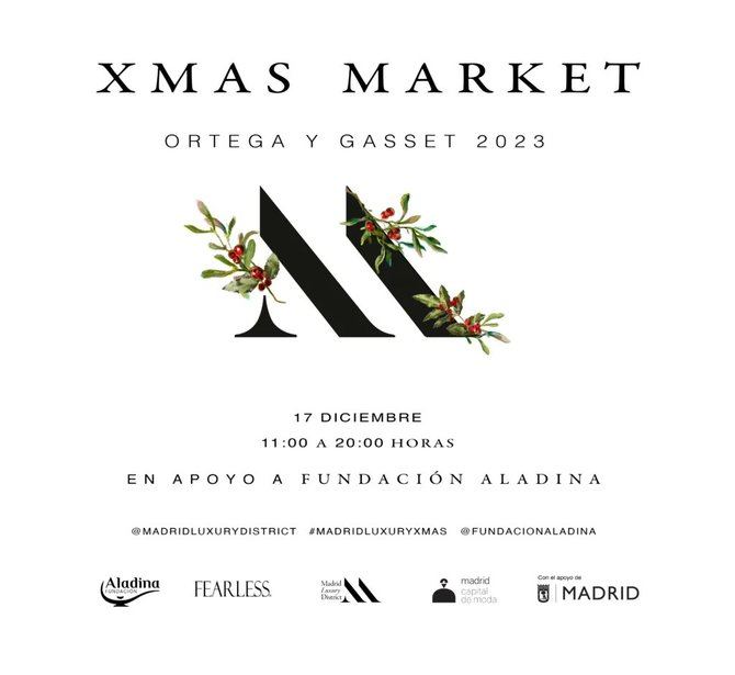 La calle de Ortega y Gasset acoge el mercadillo Xmas Market, con 60 puestos y música en los balcones