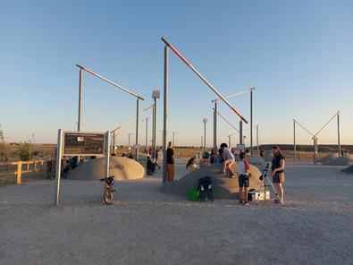 Un mirador estelar, en Villa de Vallecas