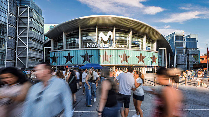 De esta forma, el Movistar Arena se sitúa en segunda posición en el ranking Top 200 World Arenas de 'Pollstar', donde ha ocupado posiciones de pódium de forma ininterrumpida desde 2018.