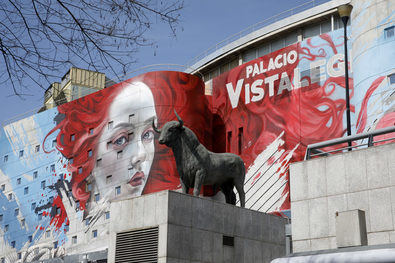 El mural más grande de España, en Carabanchel