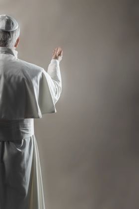 La figura del Papa León XIV destaca 'por su realismo y el minucioso trabajo artístico de su elaboración', asegura el Museo, que sólo ha desvelado una imagen vista desde atrás.