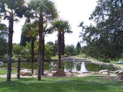 El parque de Benedicto XVI, junto al Metropolitano