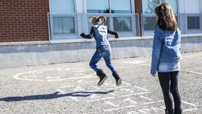 'Patios abiertos', al salir de clase