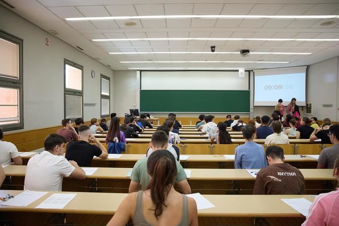 Los 39.801 alumnos que se presentan estarán repartidos en los campus de las seis universidades públicas de la región.