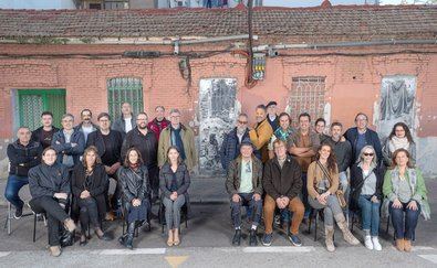 Este inmueble, ubicado en el barrio de Entrevías del distrito de Puente de Vallecas, fue acribillado en  noviembre del año 1936, cuando arrancó la Guerra Civil en España.